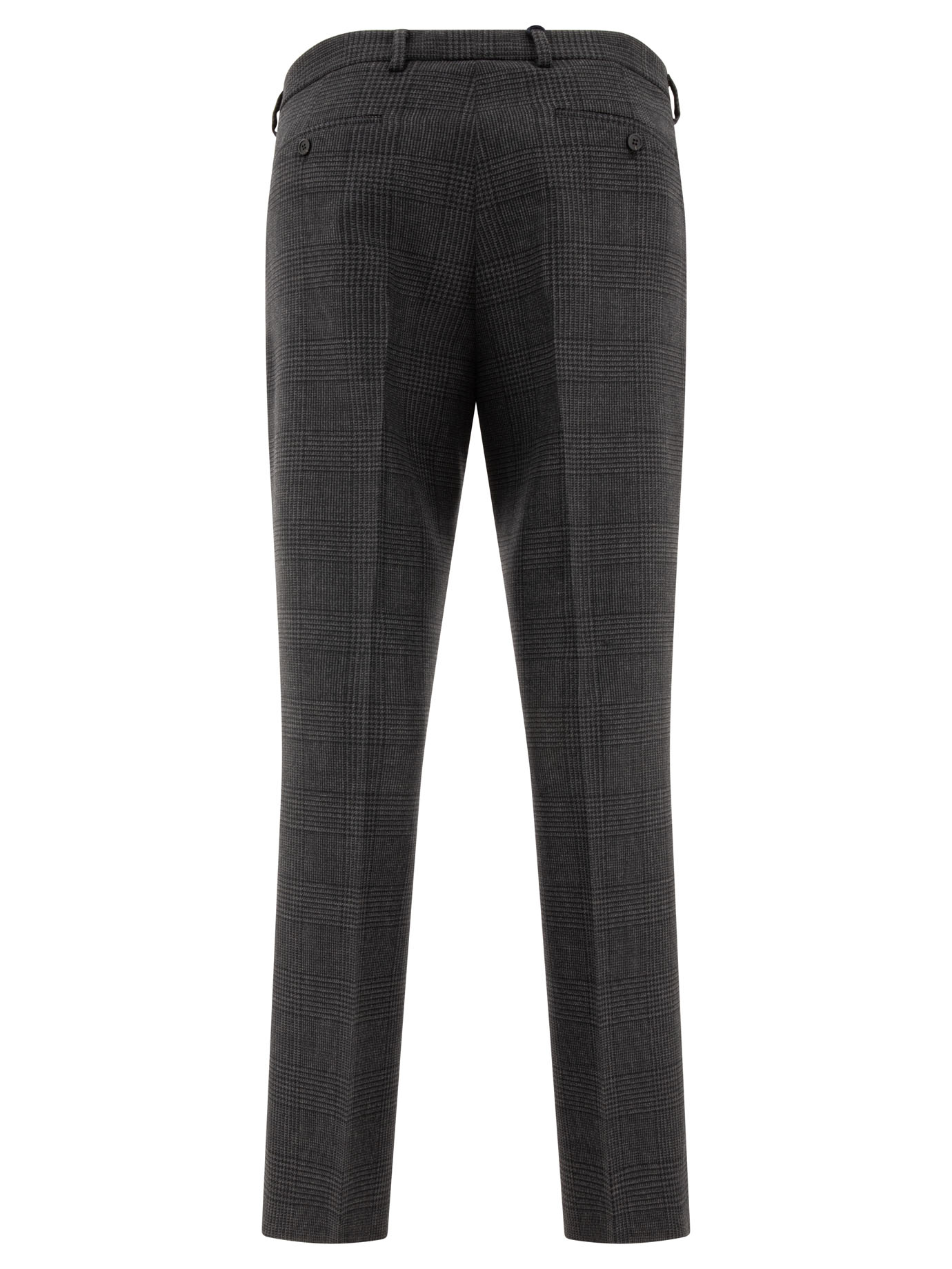 PRADA Grey Prince of Wales trousers